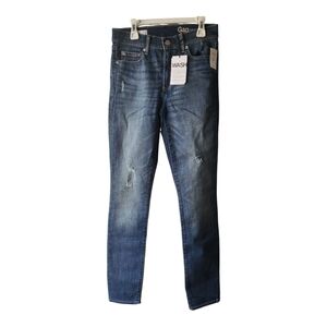 💕Gap Distressed Slim Straight‎ Jeans Size 4 Long